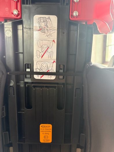 Graco Affix High-Back Booster Seat with iso Catch connectors