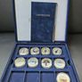 Ancient Egypt Gold Plated Coin Collection 21 Coins with Certificates in Original Holder Image 2