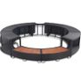 Black Poly Rattan Spa Surround Image 6