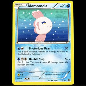 Alomomola 37/124 Rare Black and & White Dragons Exalted Pokemon Card 2012