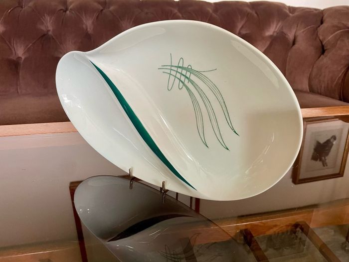 Vintage green Carlton ware Windswept Design 1950s 60s