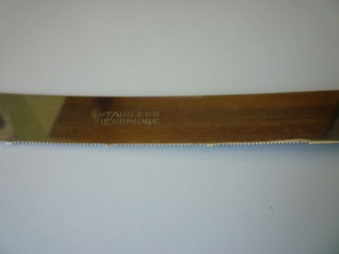 Turkey Fork Lift Prongs, Newbridge Vintage Knife, Spoons, garlic Press 10 Items