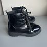 Little Diva Black Patent Ankle Boots UK 13, EU 32 Image 3