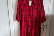 NWT ladies tartan dress size 8
