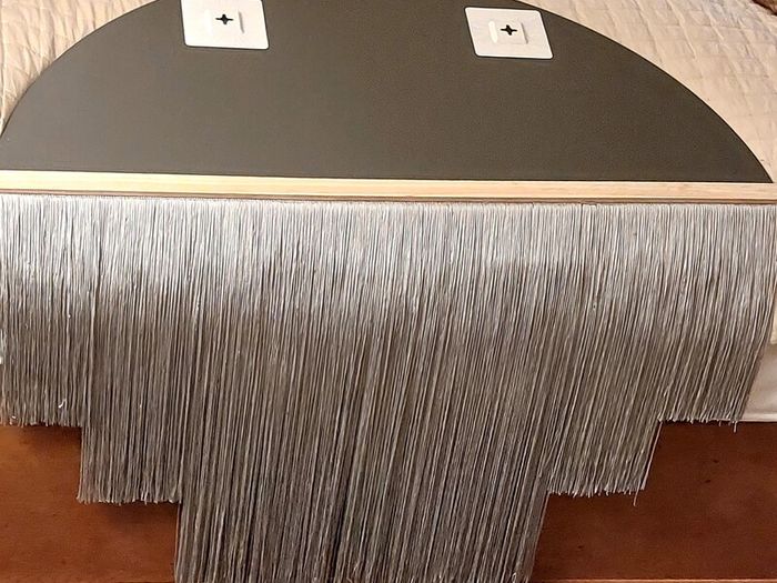 Art Deco Style Fringed Mirrors