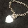 Please Return To Tiffany & Co. Sterling Silver Center Heart Tag Bracelet Image 4