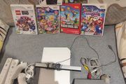 Wii with Mario Party 9, Boom Street, Mario Bros