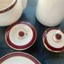 Mid Century Alfred Meakin Demitasse Set, 15 Piece English Coffee Service, 1950s Image 8