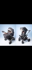 Silver cross Wave basinette and buggy