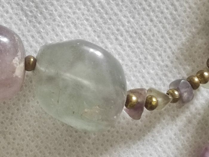 Gemstone necklace