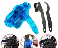 Chain Cleaner Cleaning Bicycle 3D Chain Brush Wash Tool Set MTB Bike Protection Oil Bike Chain for Mountain Cycling Accessories