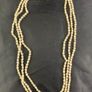 Vintage Rice Pearl Necklace: Triple Strand Image 6