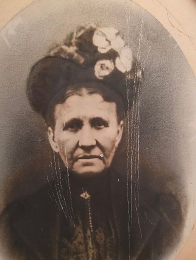 antique framed photograph