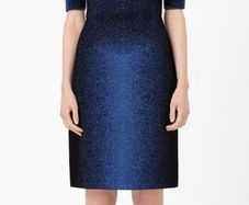 COS wool jacquard dress