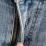 BERSHKA Ripped Skinny Jeans Sz 10UK Image 5