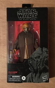 Star Wars Plo Koon 6 " Scale. Black Series New & Unopened