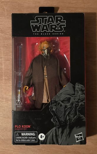 Star Wars Plo Koon 6 " Scale. Black Series New & Unopened