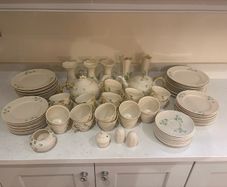 Belleek Shamrock Basketweave Collection