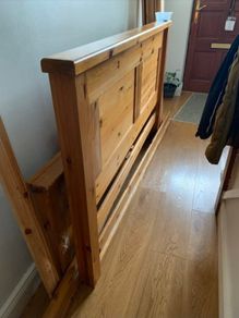 king-size bed frame