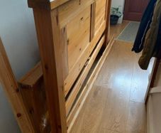 king-size bed frame