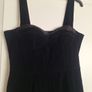 Velvet midi dress Image 5