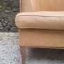 Italian leather butterfly wingback Image 3