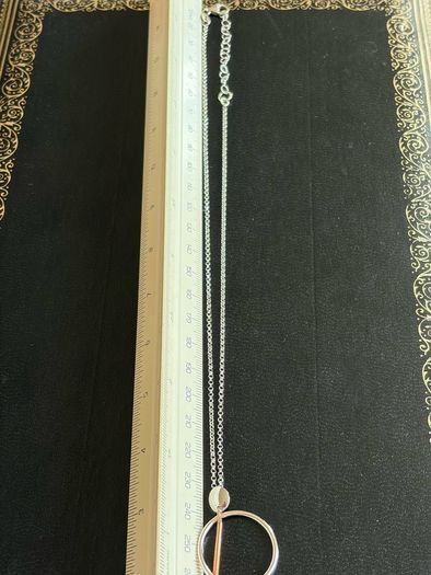 silver necklace