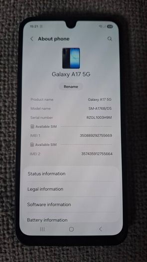 Samsung galaxy A17 5G