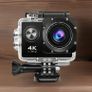 New 4K Action Camera Waterproof with Remote Control and Accessories Image 2