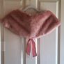Rosie Fox  Faux Fur Pink Stole Image 5
