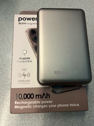 Magsafe iPhone magnetic powerbank wireless fast charging Solar wireless charger powerbank 10000 usb c