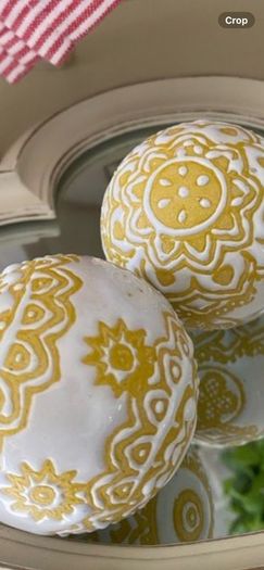 ShabbyChic Plantandc2 Decorative Balls