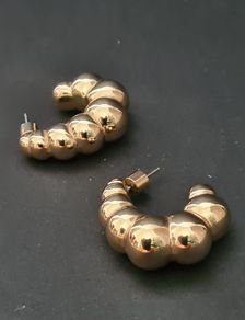 Monsoon, Accessorize, gold chunky earrings