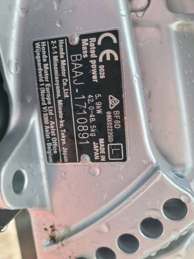 Honda 8hp Long shaft.
