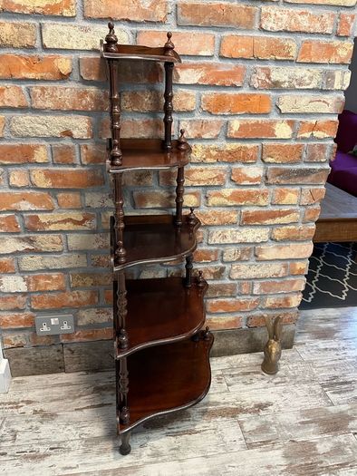 vintage corner shelf
