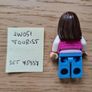 lego jw015 tourist, set jurassic world 75937 Image 2