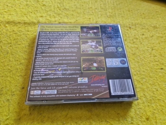 Crime Killer  PlayStation1 Ps1 PlayStation2 Ps2 Games Original