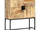 Highboard 80x30x100 cm Solid Mango Wood