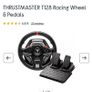 Thrustmaster T128 Racing Wheel / Pedals with ADX FireBase RS03 Racing Simulation Seat for PS5 / PC Image 9