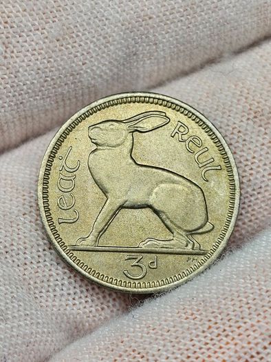 Ireland 1963 3d Threepence Gem Bu Beautiful!