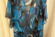 Lilly &amp; Rose Long Line Wrap Style Top
