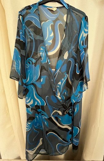 Lilly & Rose Long Line Wrap Style Top