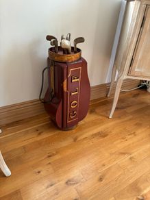 Golf Themed Storage Unit.