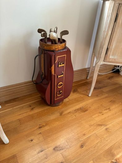 Golf Themed Storage Unit.