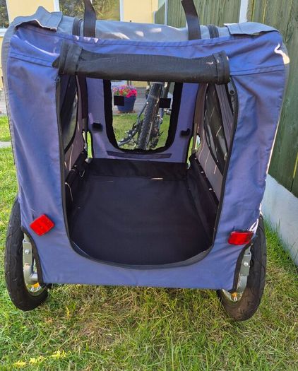 Pet bicycle trailer