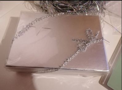 New - Silver Gift box