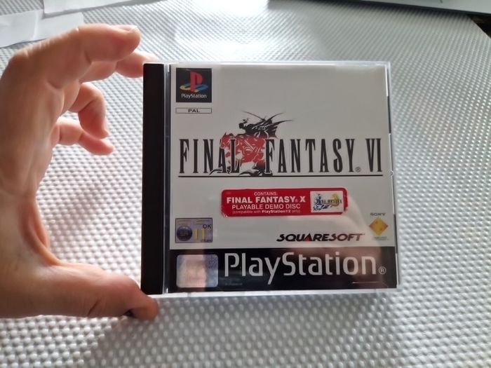 Final Fantasy VI PlayStation1 Ps1 PlayStation2 Ps2 Games Original