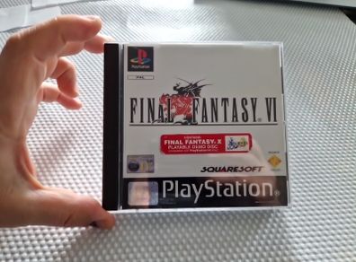 Final Fantasy VI PlayStation1 Ps1 PlayStation2 Ps2 Games Original