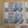 Selection Of Irish C Series Douglas Hyde 50 Pound Notes Image 2