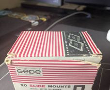 Medium format slide holders
